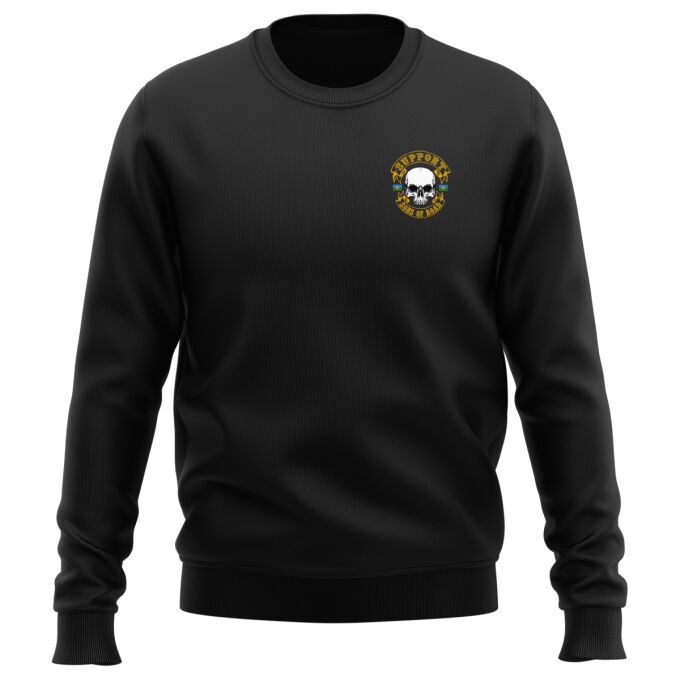 Sweat Classique Noir - SUPPORT SONS OF ROAD