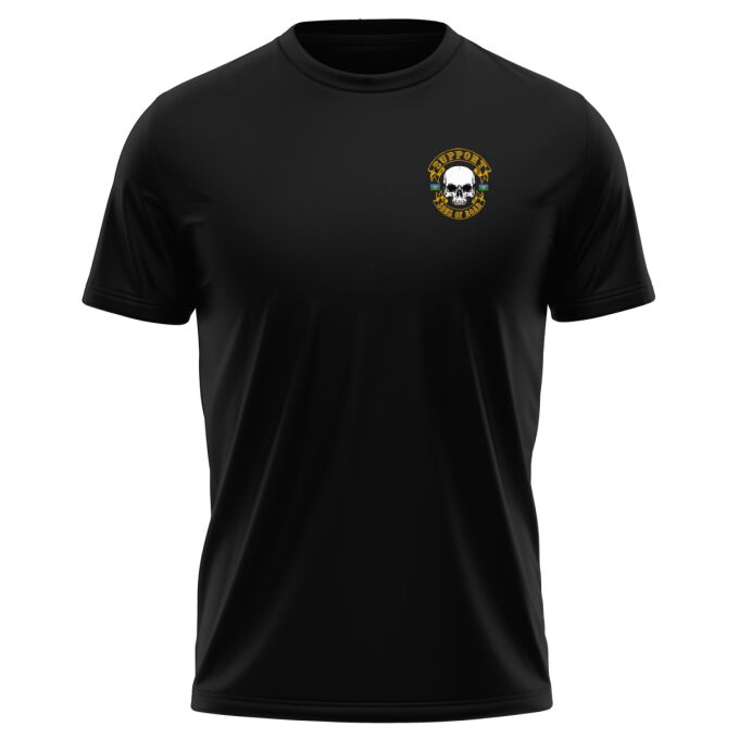 T-Shirt Homme Noir - SUPPORT SONS OF ROAD