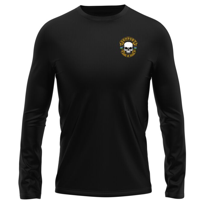 T-Shirt Manches Longues Noir - SUPPORT SONS OF ROAD