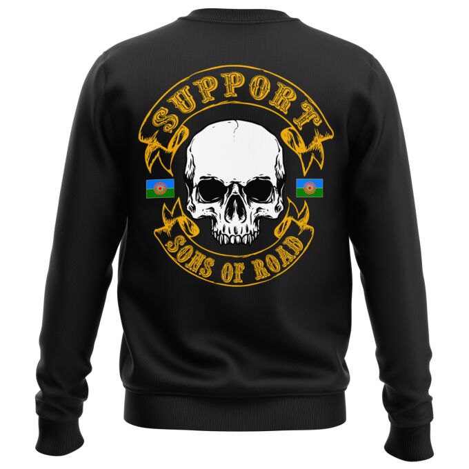 Sweat Classique Noir - SUPPORT SONS OF ROAD