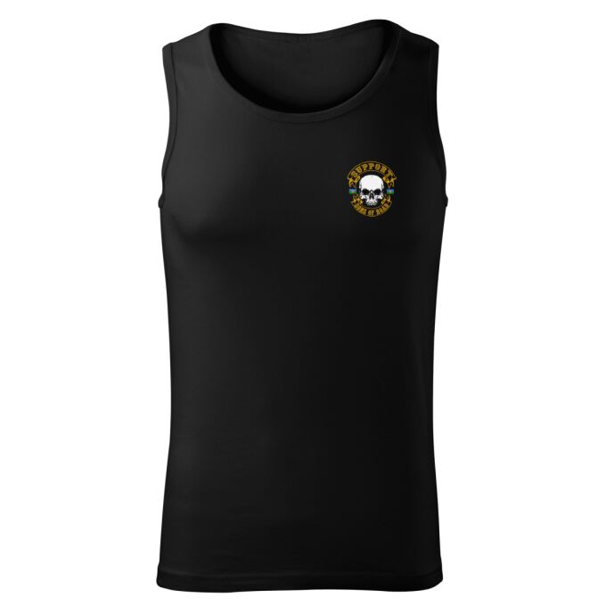 Débardeur Homme Noir - SUPPORT SONS OF ROAD