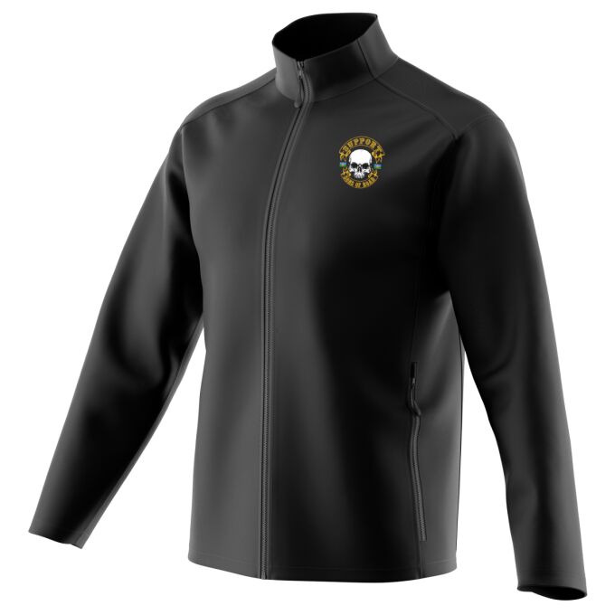 Veste Softshell Manches Longues pour Homme Noir - SUPPORT SONS OF ROAD